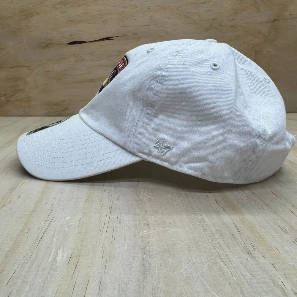 NEW Florida Panthers '47 Clean Up Adjustable Buckle Cap Hat White Cotton